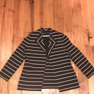 Women’s Black Striped Jacket